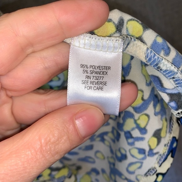 Dana Buchman women’s button up top large - Picture 4 of 9